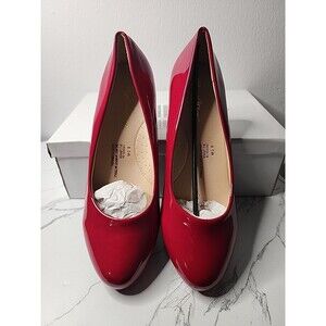 Women's Angle Steps Sophia 2 Red Shoes Low Heel Size 8.5
